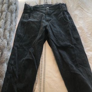 Zara dark grey wash jeans